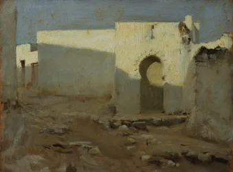 Moriska byggnader i solljus, 1879-80