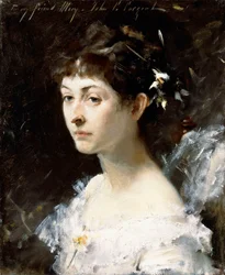 Porträtt av Mary Turner Austin, ca 1878