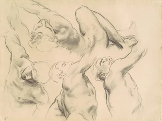 Studier för himmel och helvete, 1903-1916.