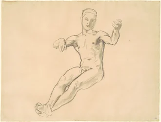 Studie för Arion, 1919-1920.