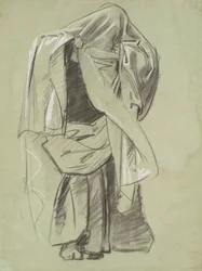 Studie för profeternas fris, 1890-1892.