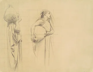 Studie för Danaïdes, 1922-1925.