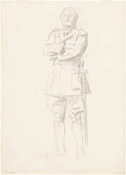 Studie av general Louis Botha för generalofficerare under första världskriget, 1920-1922.