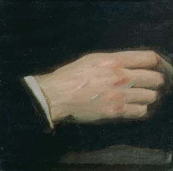 Studie av en hand
