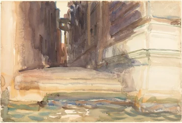 Calle della Rosa med Monte di Pietà, Venedig