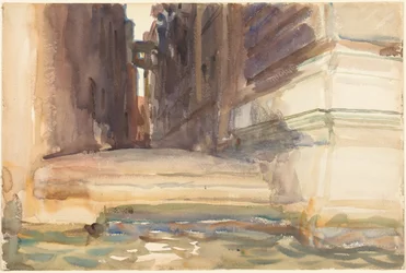 Calle della Rosa med Monte di Pietà, Venedig