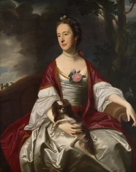 Mrs Jerathmael Bowers, ca. 1763.