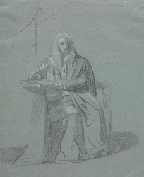 Porträtt av William Murray, Earl of Mansfield (1705-1793)