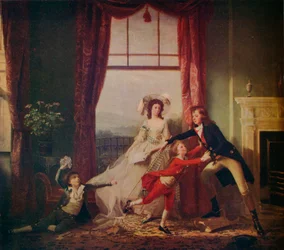 Familjen Sitwell, c1700-talet