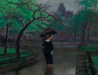 春の雨、ニューヨーク、スウェーデン語