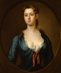 Porträtt av Mary Pemberton, 1734