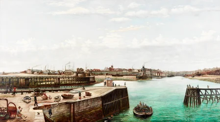 Sunderlands hamn, 1883
