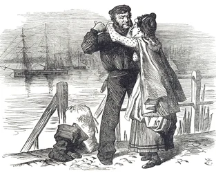 En sjömanshyllning till Samuel Plimsoll (1824-1898), en engelsk politiker och socialreformator, för det arbete han utförde medan han var parlamentsledamot för Derby med att införa lagstiftning som reglerar lastning och sjövärdighet för handelsfartyg
