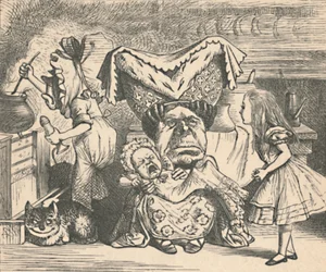 Alice, hertiginnan och barnet, 1889