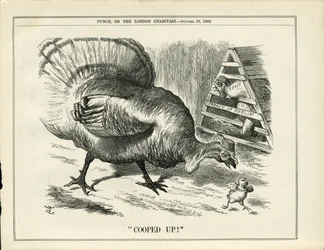 Illustration av John Tenniel (1820-1914) i Punch