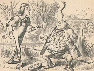 Ynglingen och hans far, som balanserar en fisk på nosen, 1889