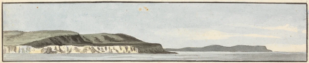 The Bill of Portland (en av tre ritningar på ett fäste)