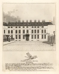 Cleveland House vid St James Palace, London