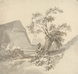 Man Beside a Stile