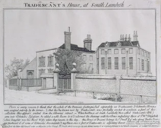 Vy över Turret House, Lambeth, 1798