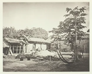 A Pepohoan Dwelling, ca. 1868.