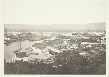Foochow utländsk bosättning, c. 1868.