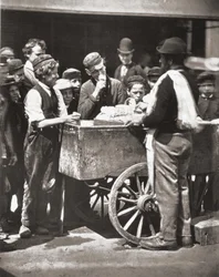 Halfpenny Ices, från "Street Life in London", av J. Thomson och Adolphe Smith