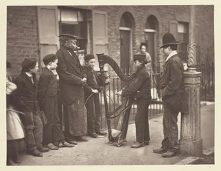 Halian Street Musicians, 1881.