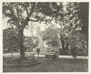 Den brittiska konsulären Yamun, kanton, ca. 1868.