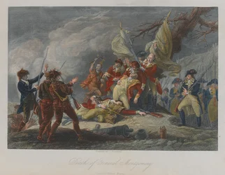 General Montgomerys död, 1775