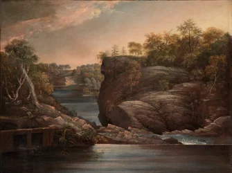 Norwich Falls (eller The Falls of the Yantic i Norwich)