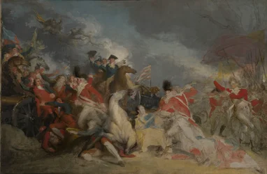 General Mercers död i slaget vid Princeton, 3 januari 1777 (oavslutad version)