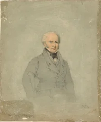 Porträtt av Martin van Buren (pres. U.S.A. 1836-1840)