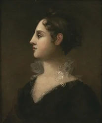 Theodosia Burr (Mrs. Joseph Alston, 1783-1813), 1802. Olja på duk