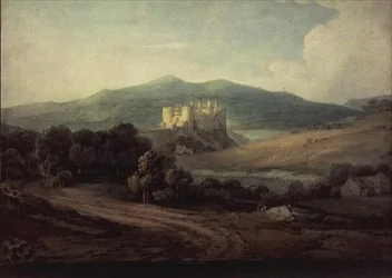 Conway Castle (akvarell)