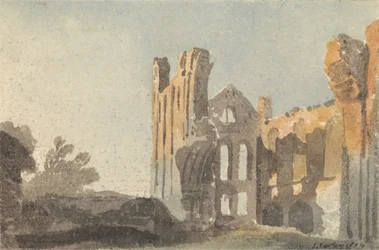 Kirkstall Abbey nära Leeds