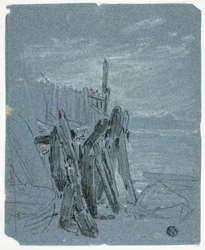 Stockade Nära kusten