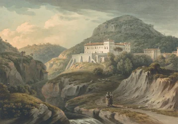 Kloster i Vietri, nära Salerno