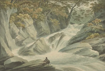 Hafod: Övre delen av kaskaden