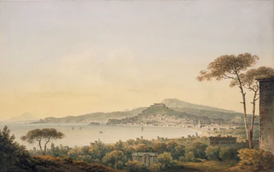 Neapel från Sir William Hamiltons villa, 1780-1782