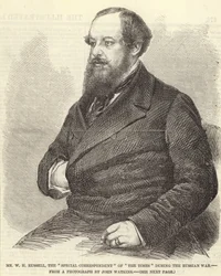 Porträtt av Sir William Howard Russell