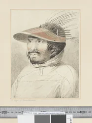 F.28 A Man of Oonalashka, c.1773-84 (akvarell)