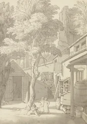 Courtyard of Mr. Bank