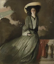 Porträtt av Mrs. John White Alexander, 1902