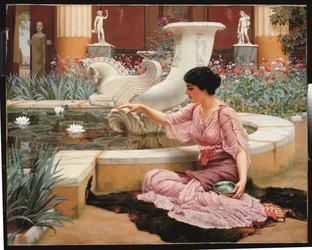 En pompeiansk trädgård