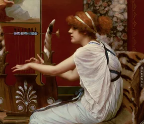 The Muse Erato at her Lyra, 1895