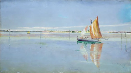 On the Lagoon, Venedig (olja på duk)