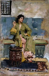 Eastern Reminiscences, c.1874 (olja på duk)