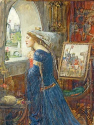 Fair Rosamund, ca 1916 (olja på duk) (detalj av 239421)
