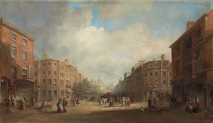 Ett förslag till plan för en ny gata, Newcastle, 1831